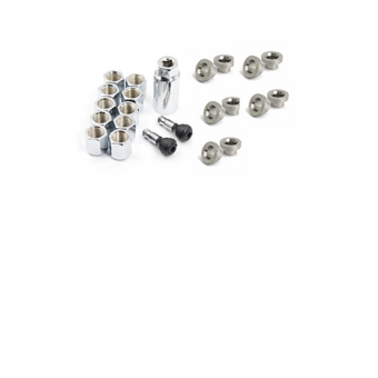 compare product Race Star 5/8in Stud Lug Hole Insert w/ 5/8in Open 60 Deg Conical Seat Lugs (Set of 10)