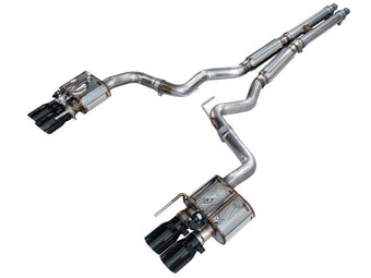 compare product AWE Tuning 18-23 S550 Mustang GT SwitchPath Exhaust - Diamond Black Tips