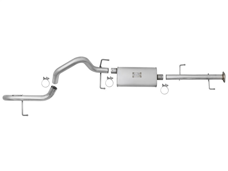 aFe Scorpion 2 - 1/2in Aluminized Steel Cat - Back Exhaust 07 - 17 Toyota FJ Cruiser V6 4.0L - My Store