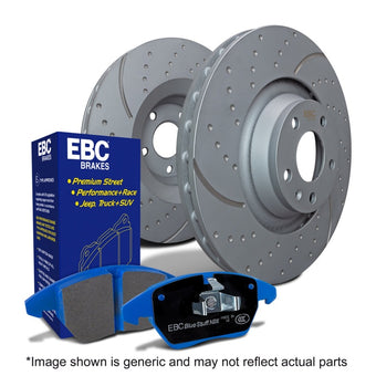 compare product EBC S6 Brake Pad and Rotor Kit