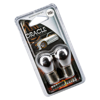 compare product Oracle 1156 Chrome Bulbs (Pair) - Amber