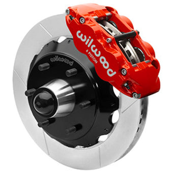 compare product Wilwood 63-87 C10 CPP Spindle FNSL6R Front BBK 13in Slotted 6x5.5 BC - Red