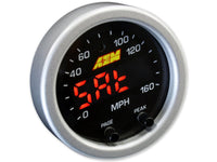 AEM X - Series 0 - 160 MPH Black Bezel w/ Black Face GPS Speedometer Gauge - My Store
