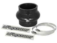 aFe Magnum FORCE CAI Univ. Silicone Coupling Kit (2.75in. ID / 3in. L) Straight Coupler w/Hump - Blk - My Store