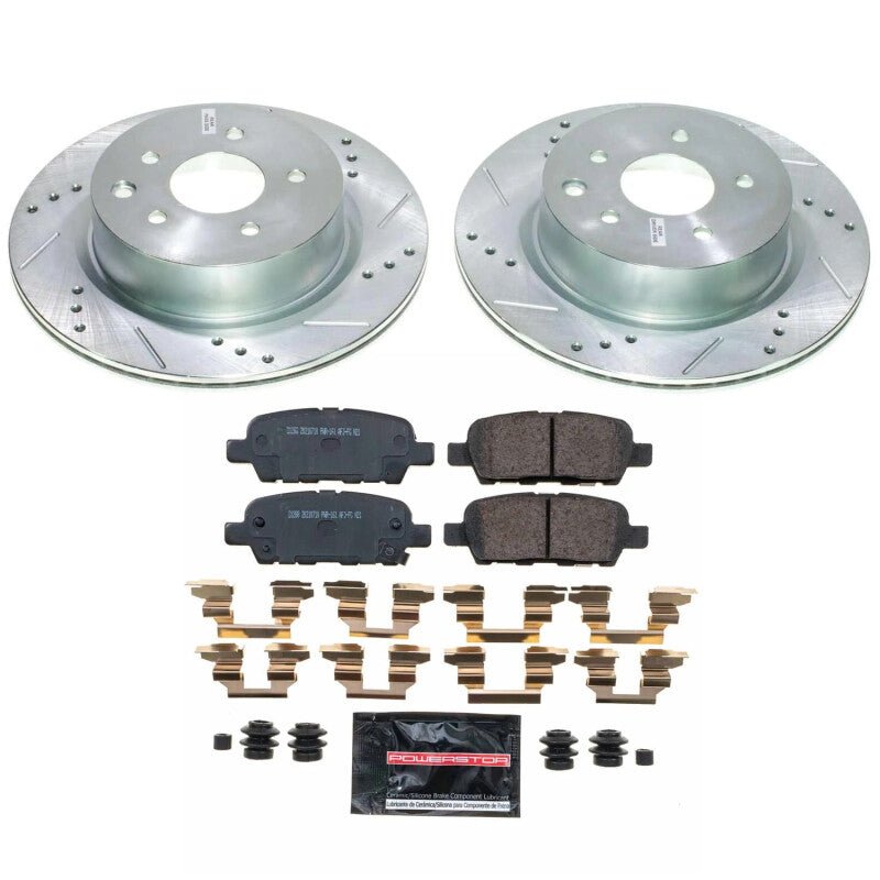 Power Stop 08 - 09 Infiniti EX35 Rear Z23 Evolution Brake Kit - My Store