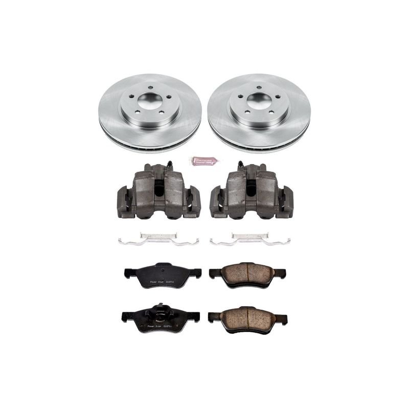 Power Stop 05 - 10 Ford Escape Front Autospecialty Brake Kit w/Calipers - My Store
