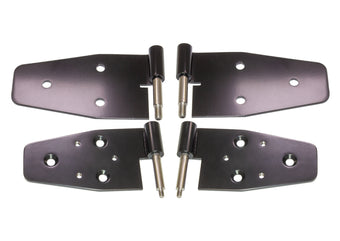 compare product Kentrol 03-06 Jeep Wrangler TJ Door Hinge Set of 4 Pieces Black