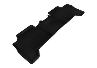 compare product 3D MAXpider 2005-2015 Toyota Tacoma Double Cab Kagu 2nd Row Floormats - Black