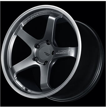 compare product Advan GT Beyond 18x10 +35 5x114.3 Racing Titanium Black Wheel