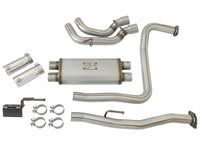 aFe Rebel Series 3in SS Cat - Back Exhaust System w/ Polished Tip 04 - 15 Nissan Titan V8 5.6L - My Store