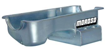 compare product Moroso Ford 289-302 (w/Rear Sump) Kicked Out Wet Sump 7qt 7.5in Steel Oil Pan