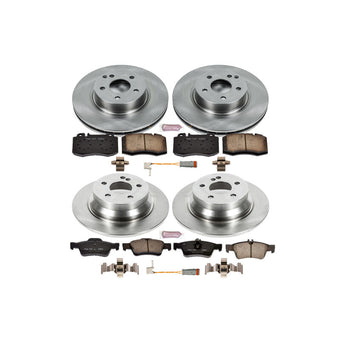 compare product Power Stop 2006 Mercedes-Benz E350 Front and Rear Autospecialty Brake Kit