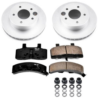 compare product Power Stop 90-02 Chevrolet Astro Front Z17 Evolution Geomet Coated Brake Kit