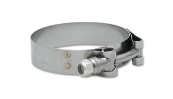 compare product Vibrant Stainless Steel T-Bolt Clamps - Clamp Range 1.38in-1.57in (2 Pack)