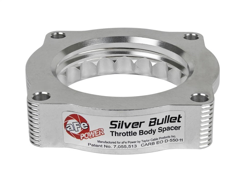 aFe Silver Bullet Throttle Body Spacer N62 Only BMW (E53) 04 - 09 5series (E60) 04 - 09 6series (E63/64) - My Store