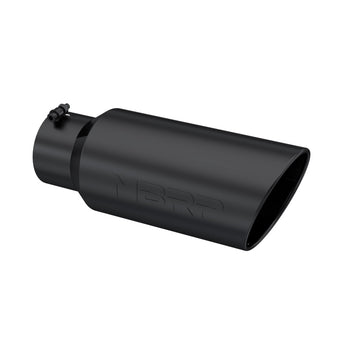 compare product MBRP Universal Tip 7in O.D. Rolled End 5in inlet 18in length Black