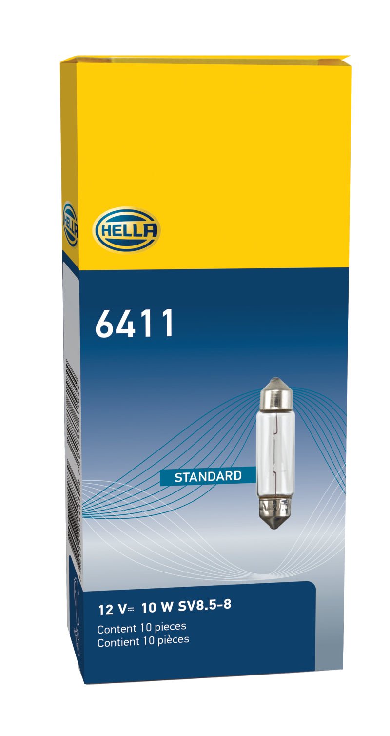 Hella Universal Clear 12V 10W 10x41mm T3.25 Bulb - My Store