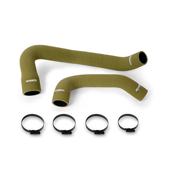 compare product Mishimoto 97-06 Jeep Wrangler 6cyl Silicone Hose Kit Olive Drab