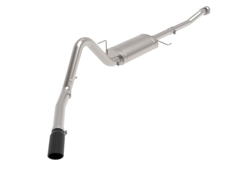aFe Apollo GT 3in 409 SS Cat - Back Exhaust 2021 Ford F - 150 V6 2.7L/3.5L (tt)/V8 5.0L w/ Black Tips - My Store
