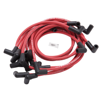 compare product Edelbrock Spark Plug Wire Set SBC 74-88 V8 50 Ohm Resistance Red Wire (Set of 9)