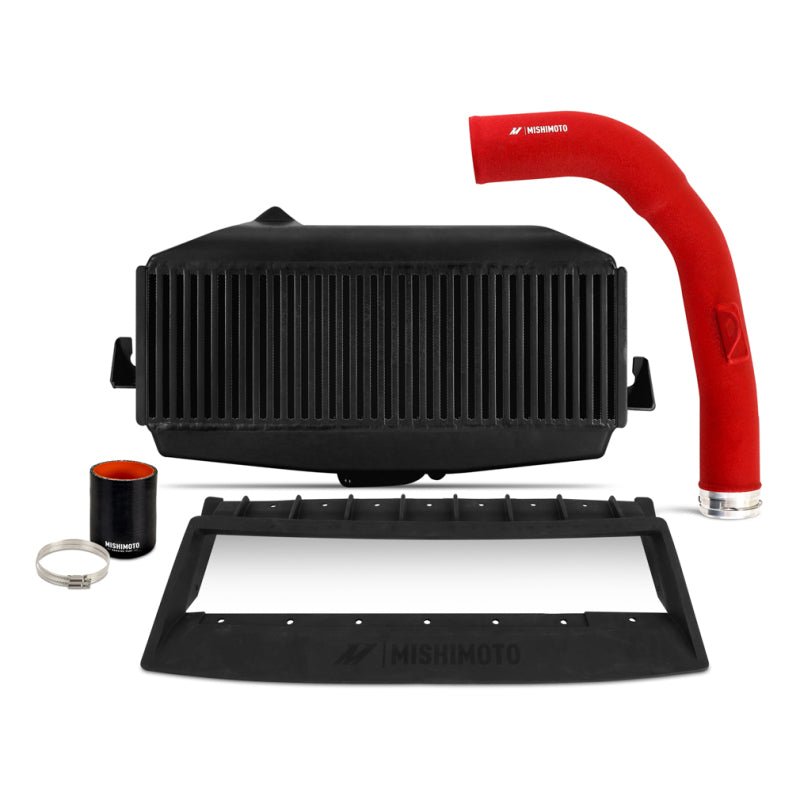 Mishimoto 22+ WRX TMIC Kit Black Core Red Pipes - My Store