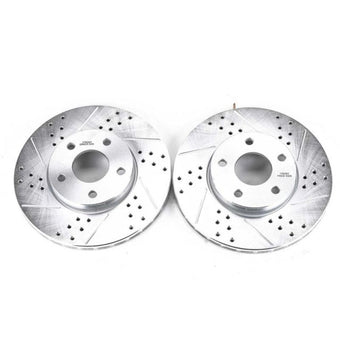 compare product Power Stop 14-18 Ford C-Max Front Evolution Drilled & Slotted Rotors - Pair