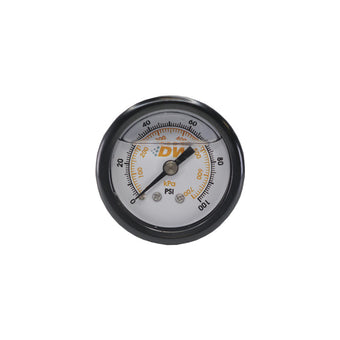 compare product DeatschWerks 0-100 PSI 1/8in NPT Mechanical Fuel Pressure Gauge 1.5in Diameter Black Housing