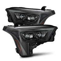 AlphaRex 22 - 23 Toyota Tundra LUXX - Series Headlights Alpha - Black w/Amber DRL - Req 810029 OR 810030 - My Store