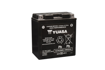 compare product Yuasa YTX20CH Maintenance Free AGM 12-Volt Battery