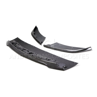 compare product Anderson Composites 2015-2017 Ford Mustang Shelby GT350 Carbon Fiber Front Splitter (3 PC)