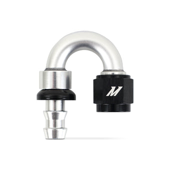 compare product Mishimoto 180 Degree Push Lock Fitting - 6AN