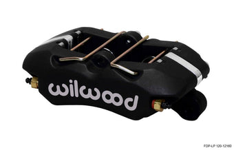 compare product Wilwood Caliper-Dynapro Low-Profile 5.25in Mount - Blk Ano 1.12in Pistons .81in Disc