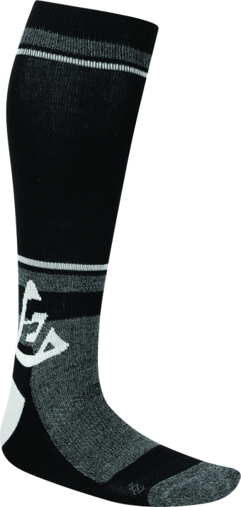 compare product Answer Moto Socks Black Youth - Small/Medium