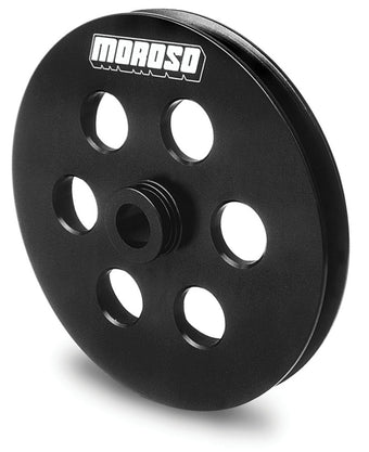 compare product Moroso GM (Late Model) Power Steering Pulley - Single Groove - Billet Aluminum