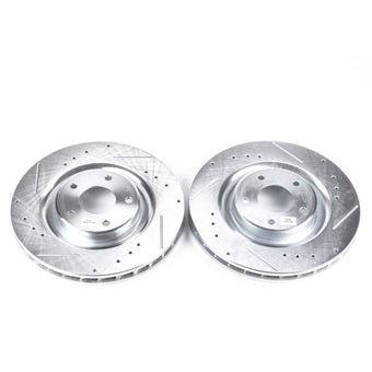 compare product Power Stop 06-09 Cadillac XLR Front Evolution Drilled & Slotted Rotors - Pair