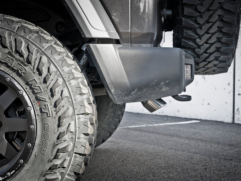 aFe MACH Force - Xp Axle - Back Exhaust System w/Polished Tip 18 - 20 Jeep Wrangler L4 - 2.0T / V6 - 3.6L - My Store