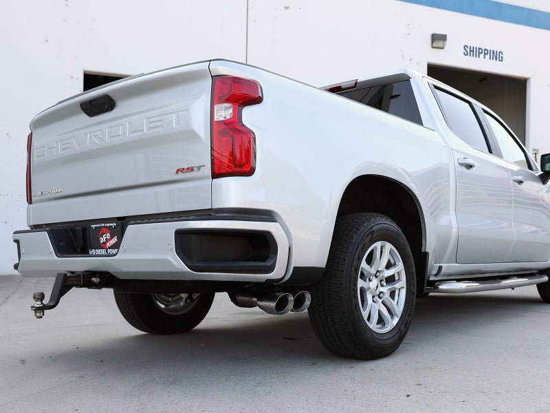 aFe Rebel XD Series 3 IN 304 Stainless Steel DPF - Back Exhaust w/Dual Polished Tips - My Store