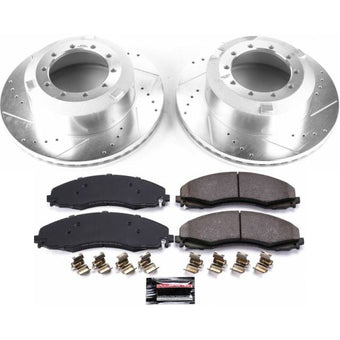compare product Power Stop 17-22 Ford F-550 Super Duty Rear Z36 Truck & Tow Brake Kit
