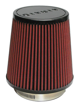 compare product Airaid Universal Air Filter - Cone 3 1/2 x 6 x 4 5/8 x 6 w/ Short Flange