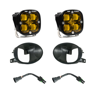 compare product Baja Designs 19-22 Mercedes Benz Sprinter Squadron SAE Fog Pocket Light Kit - Amber