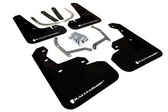 compare product Rally Armor 17-23 Subaru Impreza 4D/5D Black UR Mud Flap w/White Logo