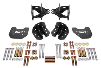 compare product BMR 79-04 Mustang Rear Coilover Conversion Kit w/ Control Arm Bracket - Black Hammertone