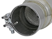 aFe MACH Force - Xp 304 Stainless Steel Resonator 2.5in Inlet/Outlet x 4in Dia x 15in Body x 19in L - My Store