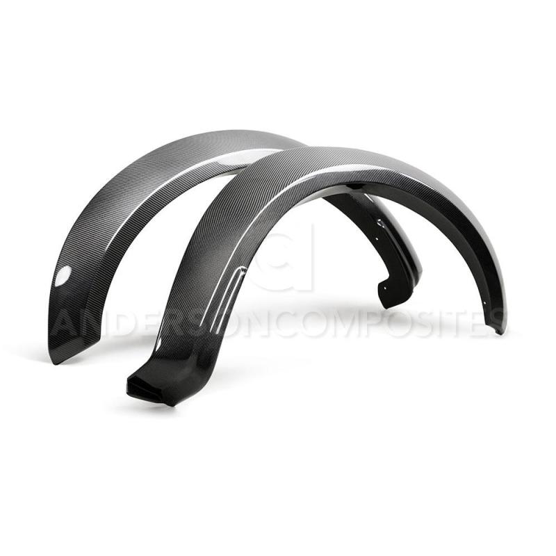 Anderson Composites 17 - 18 Ford Raptor Type Wide Fender Flares (Front) - My Store