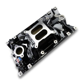 compare product Edelbrock Chevy Vortec SB Performance EPS Manifold - Black Plasma Finish
