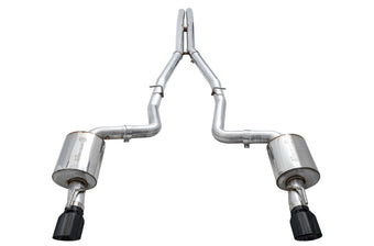 compare product AWE Tuning 2015+ Dodge Charger 6.4L/6.2L Non-Resonated Touring Edition Exhaust - Diamond Blk Tips