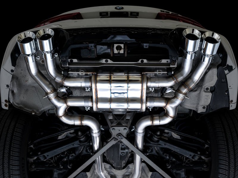 AWE Tuning 20 - 25 BMW X3 M/M Comp (F97) AWD SwitchPath Axle - Back Exhaust - Chrome Silver Tips - My Store