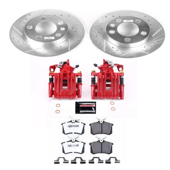 compare product Power Stop 98-99 Volkswagen Beetle Rear Z26 Street Warrior Brake Kit w/Calipers