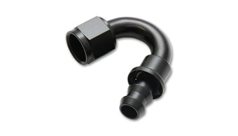 compare product Vibrant -4AN Push-On 150 Degree Hose End Fitting