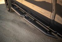 DV8 Offroad 19 - 24 GMC Sierra 1500 Crew Cab OE Plus Side Steps - Black Steel - My Store